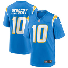 Justin Herbert Player Game Jersey - Los Angeles Chargers Jerseys