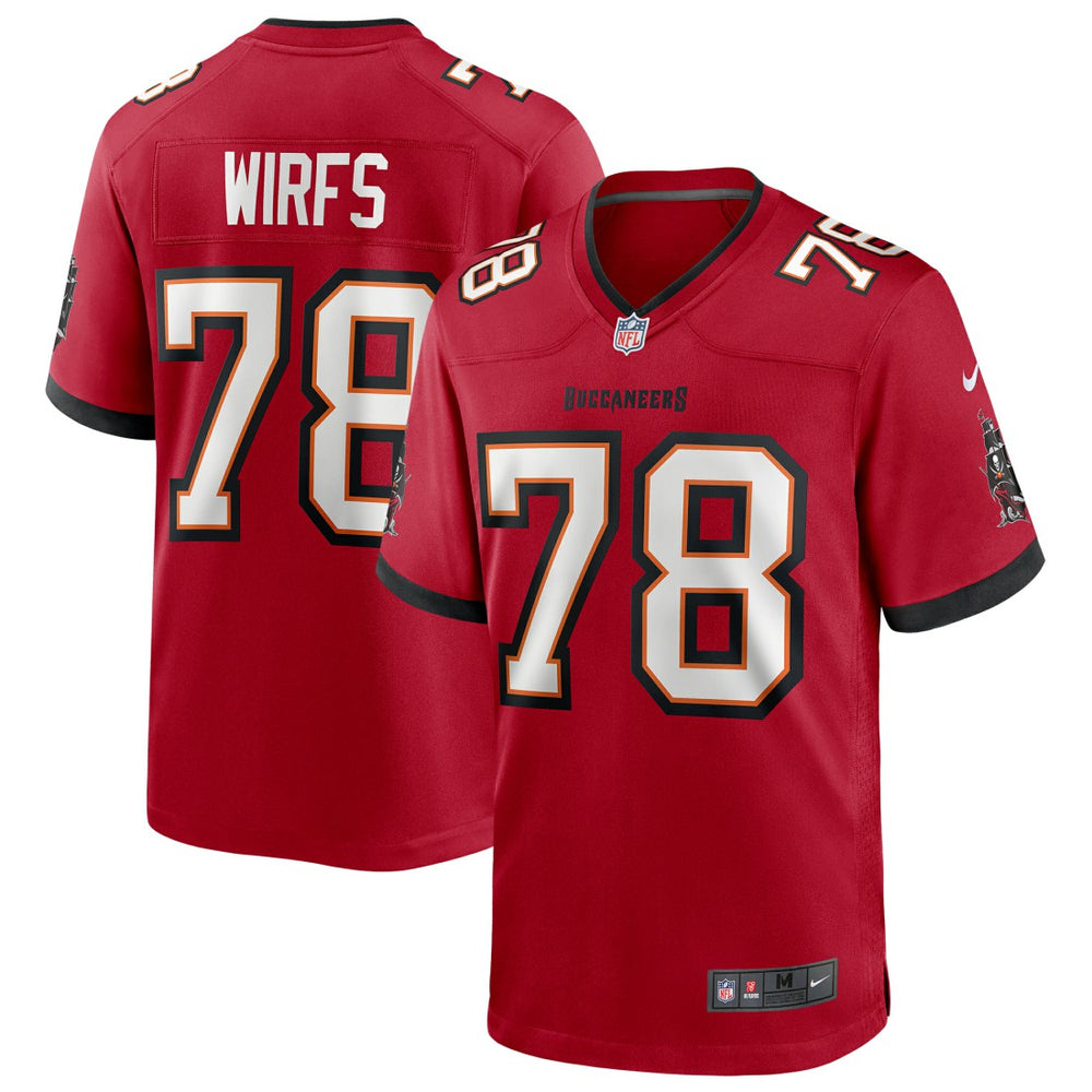 Tristan Wirfs Player Game Jersey - Tampa Bay Buccaneers Jerseys