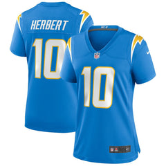 Justin Herbert Women's Player Game Jersey - Los Angeles Chargers Jerseys