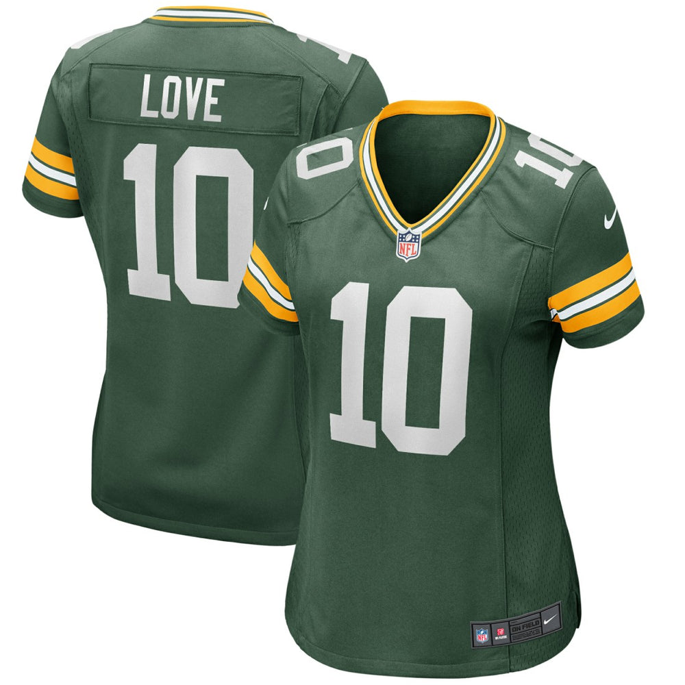 Jordan Love Women's Game Jersey - Green Bay Packers Jerseys