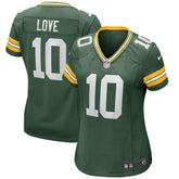 Jordan Love Women's Game Jersey - Green Bay Packers Jerseys