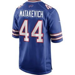 Tyler Matakevich Game Player Jersey - Buffalo Bills Jerseys