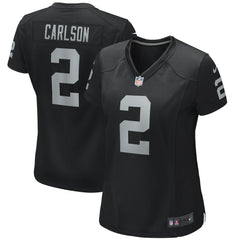 Daniel Carlson Women's Player Game Jersey - Las Vegas Raiders Jerseys