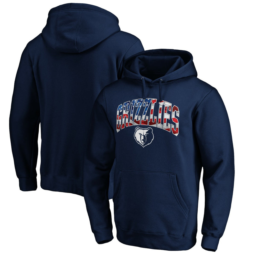 Memphis Grizzlies Banner Wave Pullover Hoodie
