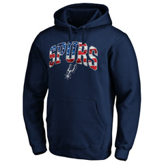 San Antonio Spurs Banner Wave Pullover Hoodie
