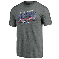 Team Freedom Tri-Blend T-Shirt - Baltimore Ravens T-shirts