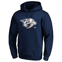 NHL Nashville Predators Banner Wave Logo Pullover Hoodie