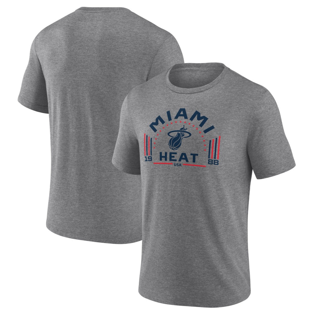 Miami Heat Team Freedom Tri-Blend T-Shirt