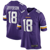 Justin Jefferson Player Game Jersey - Minnesota Vikings Jerseys