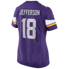 Justin Jefferson Women's Game Jersey - Minnesota Vikings Jerseys