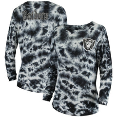 Women's Tie-Dye Long Sleeve T-Shirt - Las Vegas Raiders T-shirts
