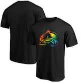 NHL Colorado Avalanche Team Pride Logo T-Shirt