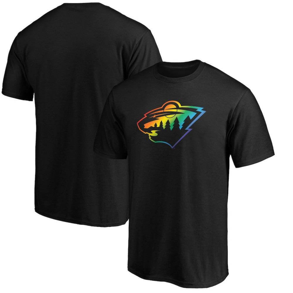 NHL Minnesota Wild Team Pride Logo T-Shirt