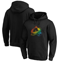 NHL Colorado Avalanche Team Pride Logo Pullover Hoodie