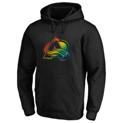 NHL Colorado Avalanche Team Pride Logo Pullover Hoodie