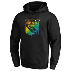 NHL New York Rangers Team Pride Logo Pullover Hoodie