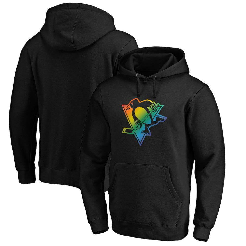 NHL Pittsburgh Penguins Team Pride Logo Pullover Hoodie
