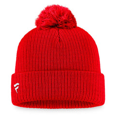 NHL Ottawa Senators Fanatics Core Primary Logo Cuffed Knit Hat with Pom