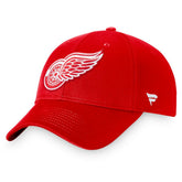 NHL Detroit Red Wings Fanatics Core Adjustable Hat