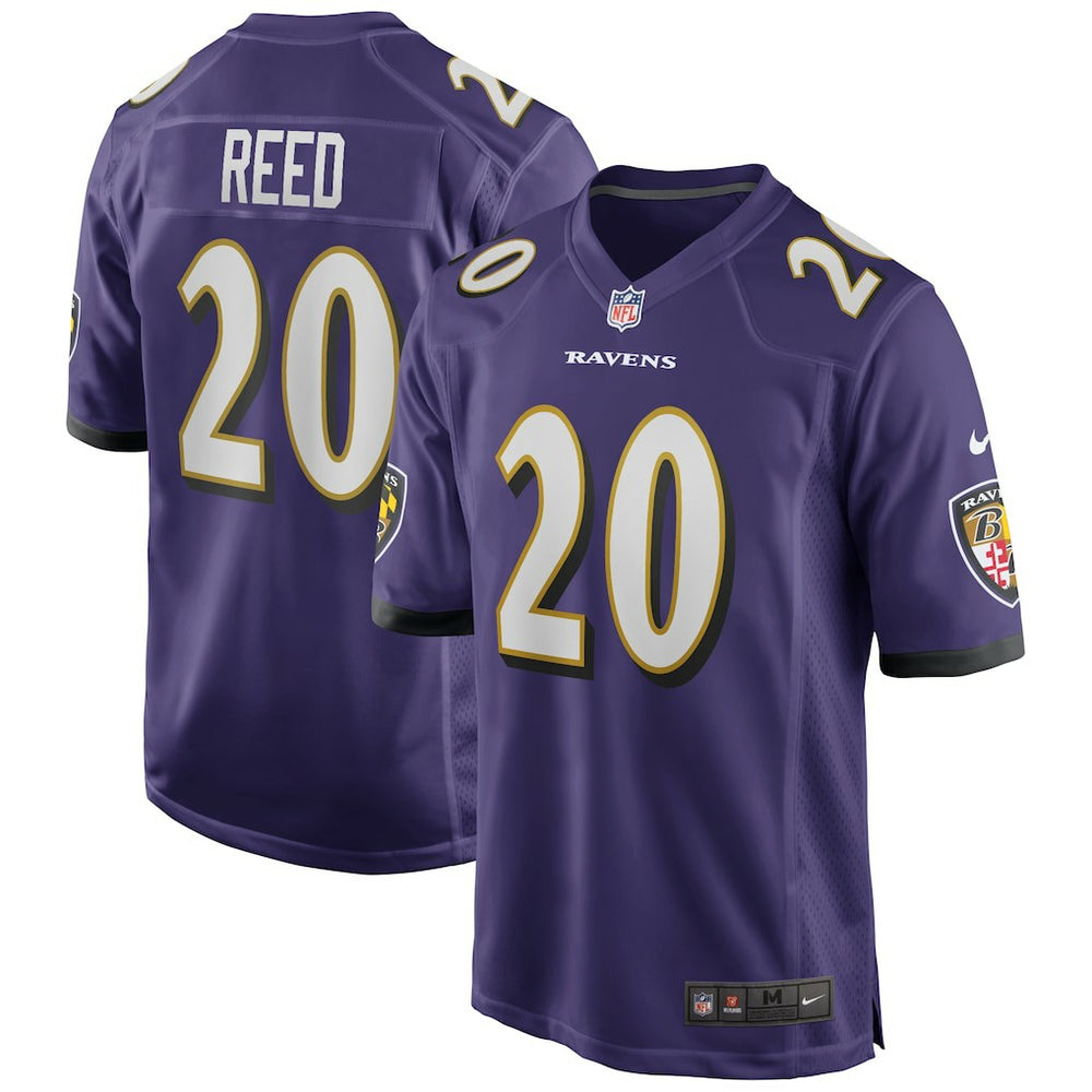 Ed Reed Game Retired Player Jersey - Baltimore Ravens Jerseys
