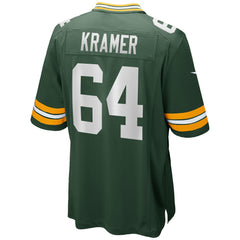 Jerry Kramer Game Retired Player Jersey - Green Bay Packers Jerseys