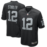Ken Stabler Game Retired Player Jersey - Las Vegas Raiders Jerseys