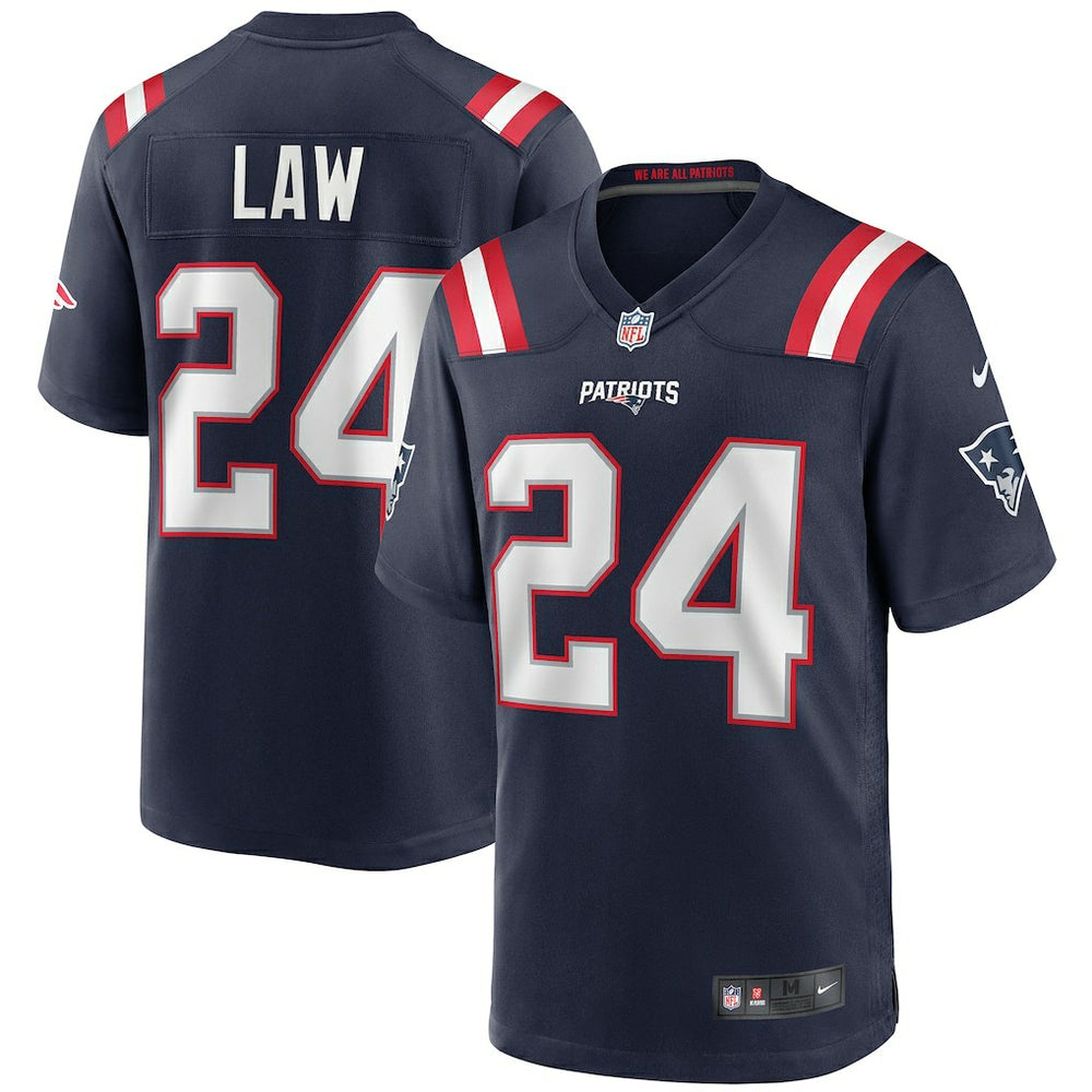 Ty Law Game Retired Player Jersey - New England Patriots Jerseys