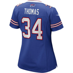 Thurman Thomas Women's Game Retired Player Jersey - Buffalo Bills Jerseys