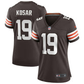 Bernie Kosar Women's Game Retired Player Jersey - Cleveland Browns Jerseys