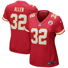 Marcus Allen Women's Game Retired Player Jersey - Kansas City Chiefs Jerseys
