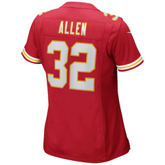 Marcus Allen Women's Game Retired Player Jersey - Kansas City Chiefs Jerseys