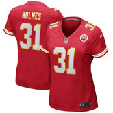 Priest Holmes Women's Game Retired Player Jersey - Kansas City Chiefs Jerseys