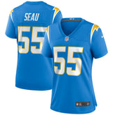 Junior Seau Women's Game Retired Player Jersey - Los Angeles Chargers Jerseys