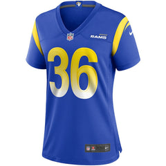 Jerome Bettis Women's Game Retired Player Jersey - Los Angeles Rams Jerseys