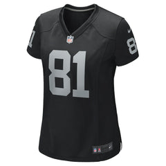 Tim Brown Women's Game Retired Player Jersey - Las Vegas Raiders Jerseys