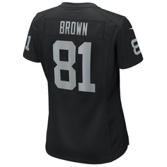 Tim Brown Women's Game Retired Player Jersey - Las Vegas Raiders Jerseys