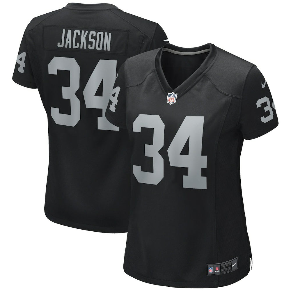 Bo Jackson Women's Game Retired Player Jersey - Las Vegas Raiders Jerseys