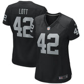 Ronnie Lott Women's Game Retired Player Jersey - Las Vegas Raiders Jerseys