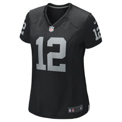 Ken Stabler Women's Game Retired Player Jersey - Las Vegas Raiders Jerseys