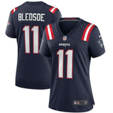 Drew Bledsoe Women's Game Retired Player Jersey - New England Patriots Jerseys