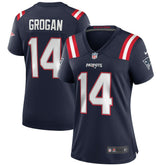 Steve Grogan Women's Game Retired Player Jersey - New England Patriots Jerseys