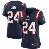 Ty Law Women's Game Retired Player Jersey - New England Patriots Jerseys