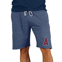Navy Los Angeles Angels Concepts Sport Mainstream Terry Shorts