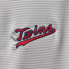 Gray Minnesota Twins Levelwear Orion Historic Logo Raglan Quarter-Zip Jacket