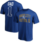 Royal Kansas City Royals Father's Day #1 Dad T-Shirt