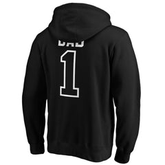 Black Chicago White Sox Father's Day #1 Dad Pullover Hoodie