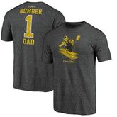 #1 Dad Team Logo T-Shirt - Pittsburgh Steelers T-shirts