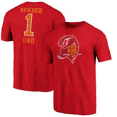 #1 Dad Team Logo T-Shirt - Tampa Bay Buccaneers T-shirts