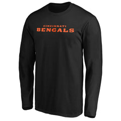 #1 Dad Long Sleeve Team Logo T-Shirt - Cincinnati Bengals T-shirts