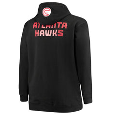Fanatics Trae Young Atlanta Hawks Big & Tall Player Name & Number Full-Zip Hoodie Jacket
